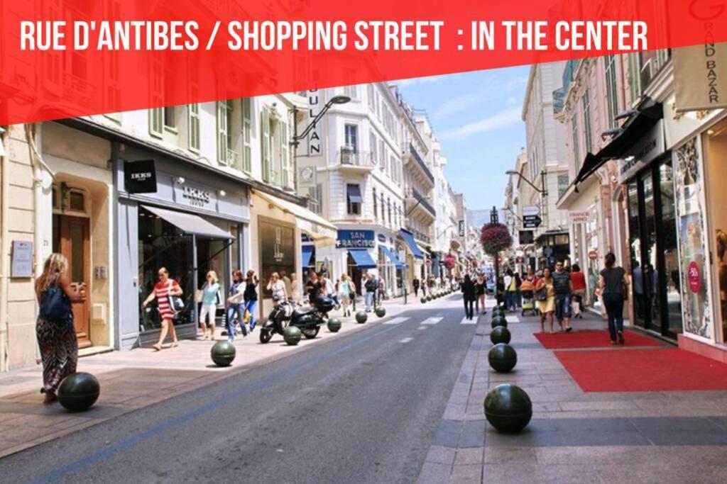 Rue D'Antibes City Stay Cannes Eksteriør bilde